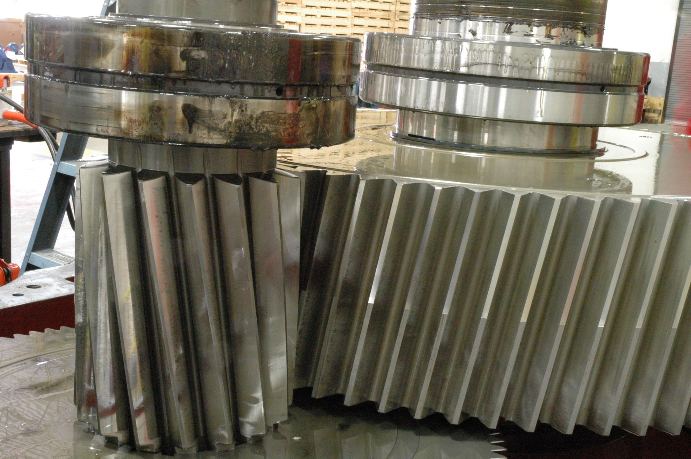 Gearbox bearing failure